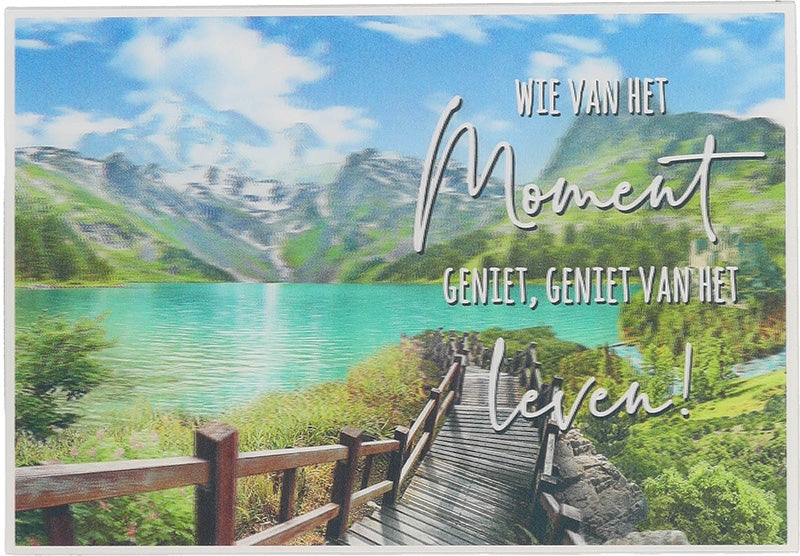 Wie van het Moment geniet, geniet... Depesche