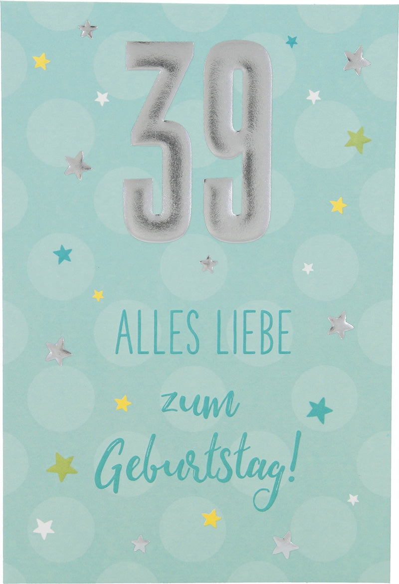 39 Alles Liebe zum Geburtstag! Depesche