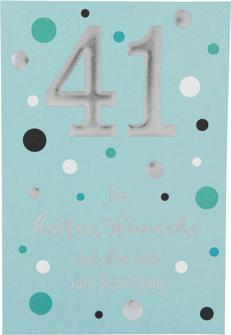 41 Die besten Wünsche und alles Gute... Depesche