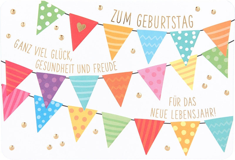 Zum Geburtstag ganz viel Glück... Depesche