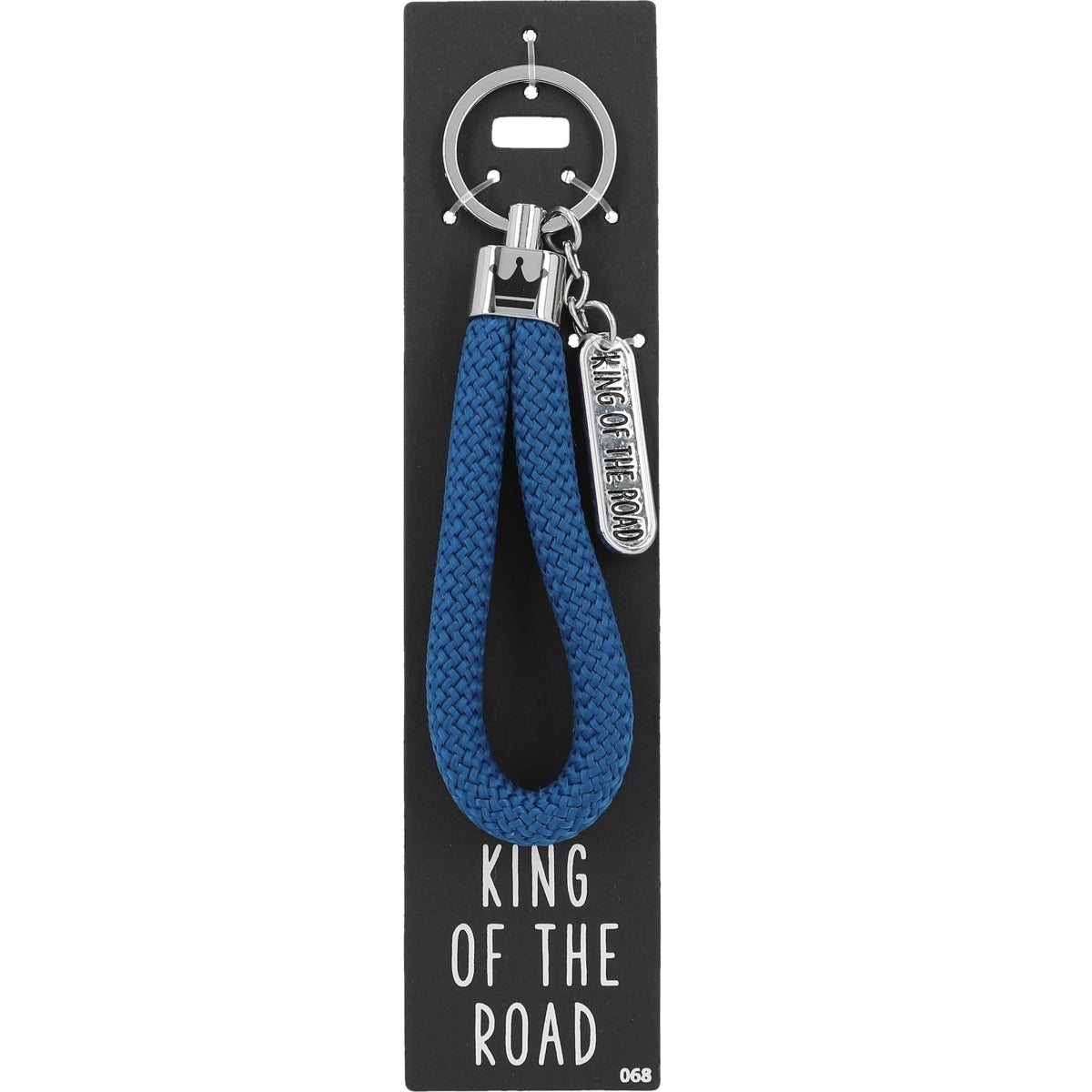 Stoere King Of The Road Sleutelhanger