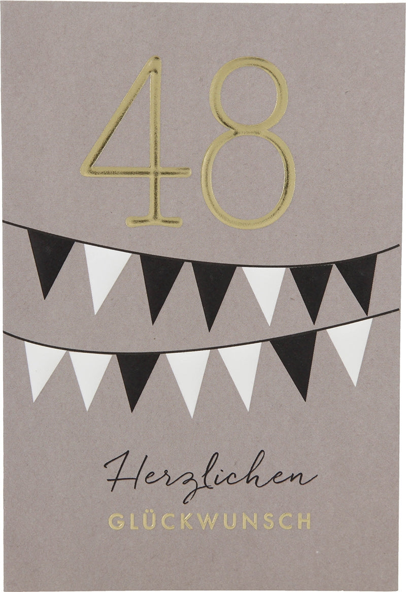 48 Herzlichen Glückwunsch Depesche