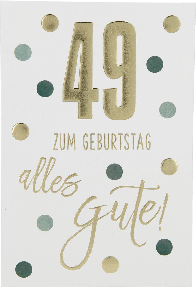 49 Zum Geburtstag alles Gute! Depesche