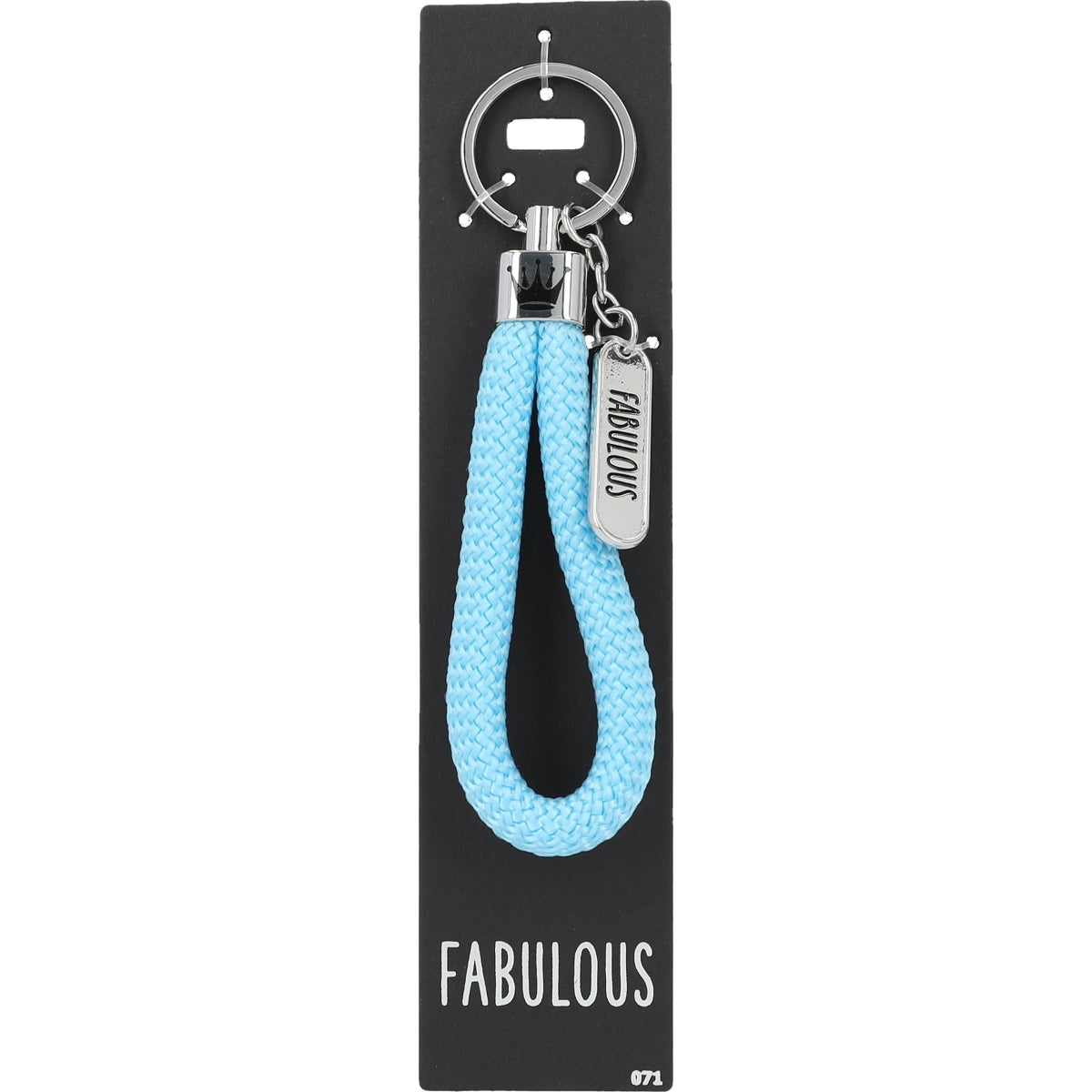 Lichtblauwe Sleutelhanger Fabulous van Depesche
