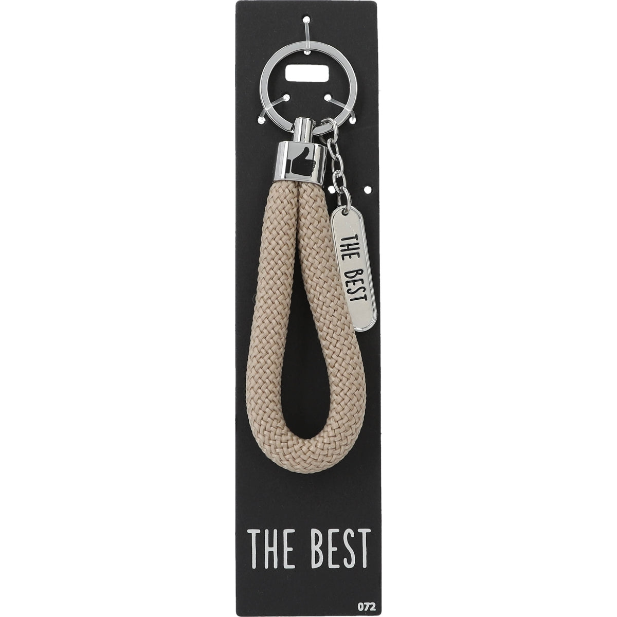 Sleutelhanger 'The Best' - Stijlvol en Speels