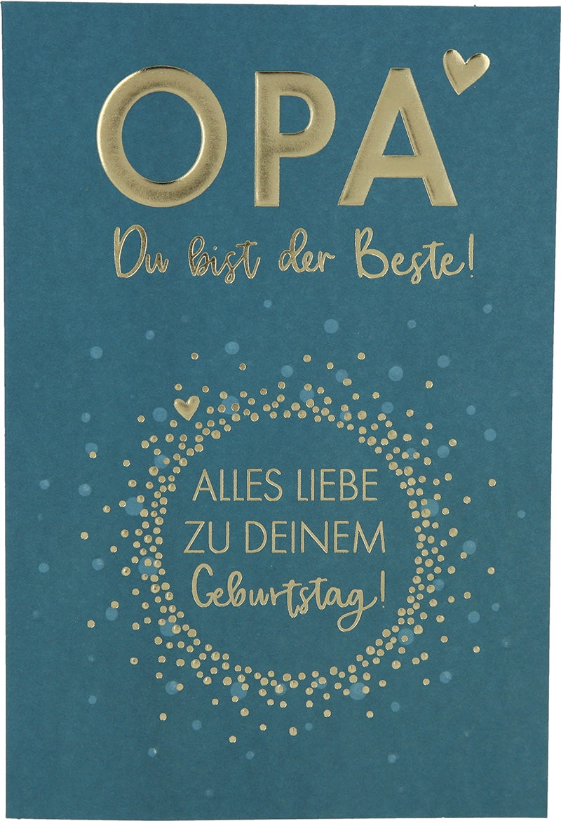 OPA Du bist der Beste! Alles Liebe zu... Depesche