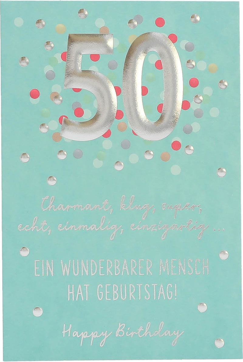 50 Charmant, klug, super, echt, einmalig Depesche