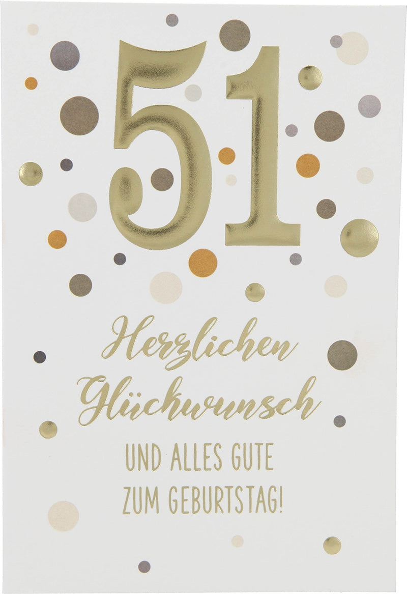 51 Herzlichen Glückwunsch und alles... Depesche