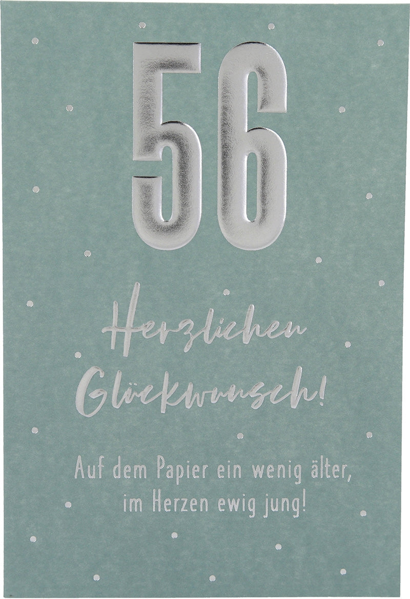 56 Herzlichen Glückwunsch! Auf dem ... Depesche