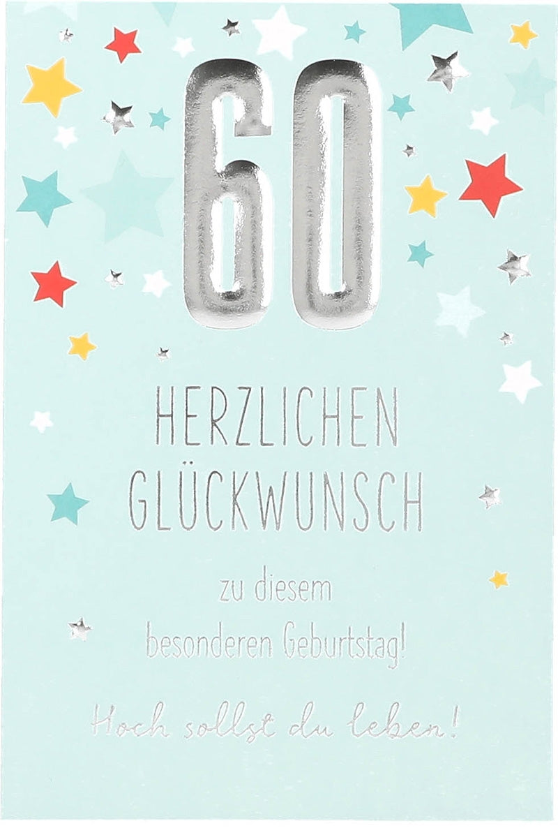 60 Herzlichen Glückwunsch zu diesem... Depesche