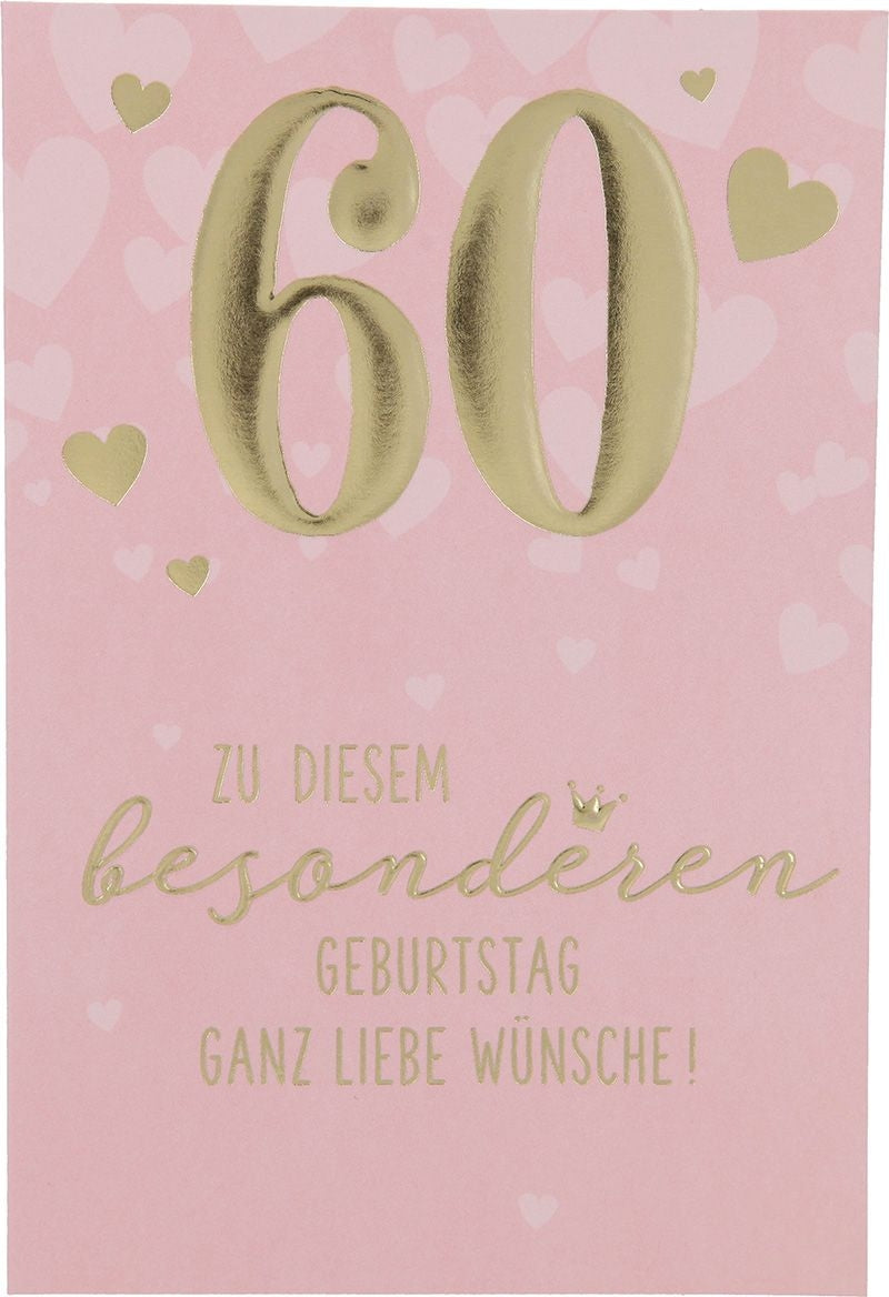 60 Zu diesem besonderen Geburtstag... Depesche
