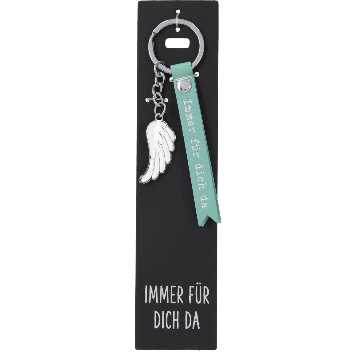 Depesche Sleutelhanger met Leren Label & Vleugel