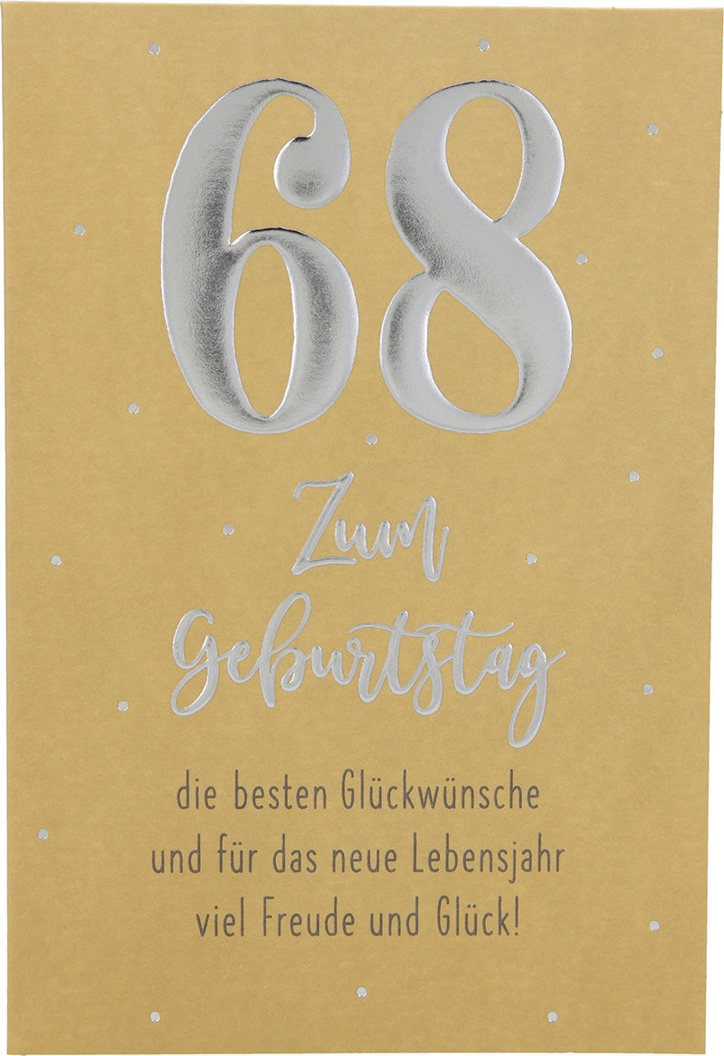 68 Zum Geburtstag die besten ...