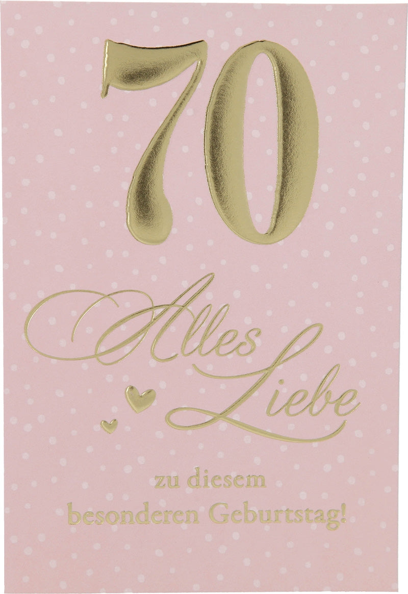 70 Alles Liebe zu diesem besonderen... Depesche