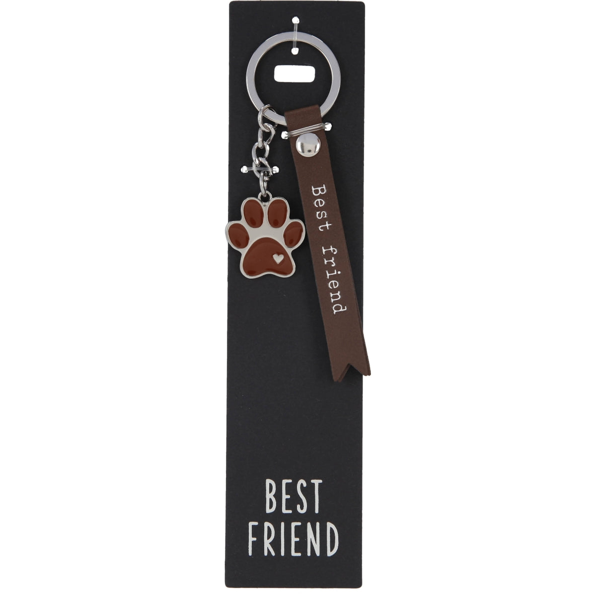 Vrolijke Sleutelhanger Best Friend Multicolor