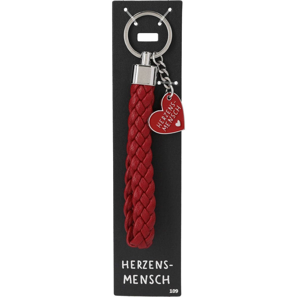 Vrolijke Herzensmensch Sleutelhanger