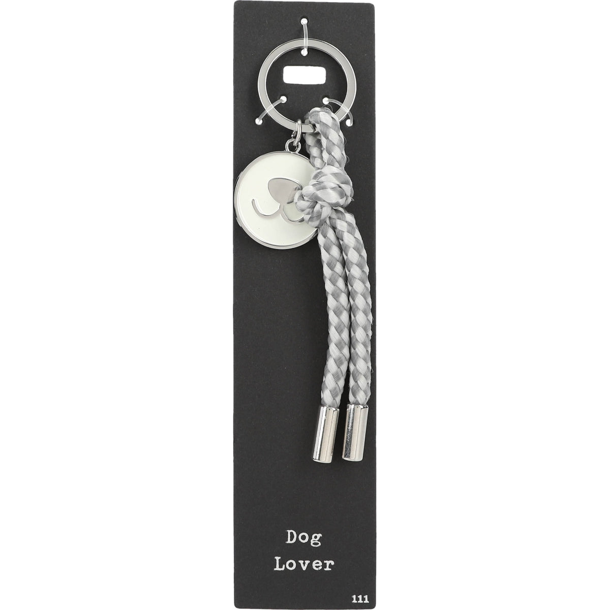 Roze Sleutelhanger Dog Lover - Stijlvol en Liefdevol