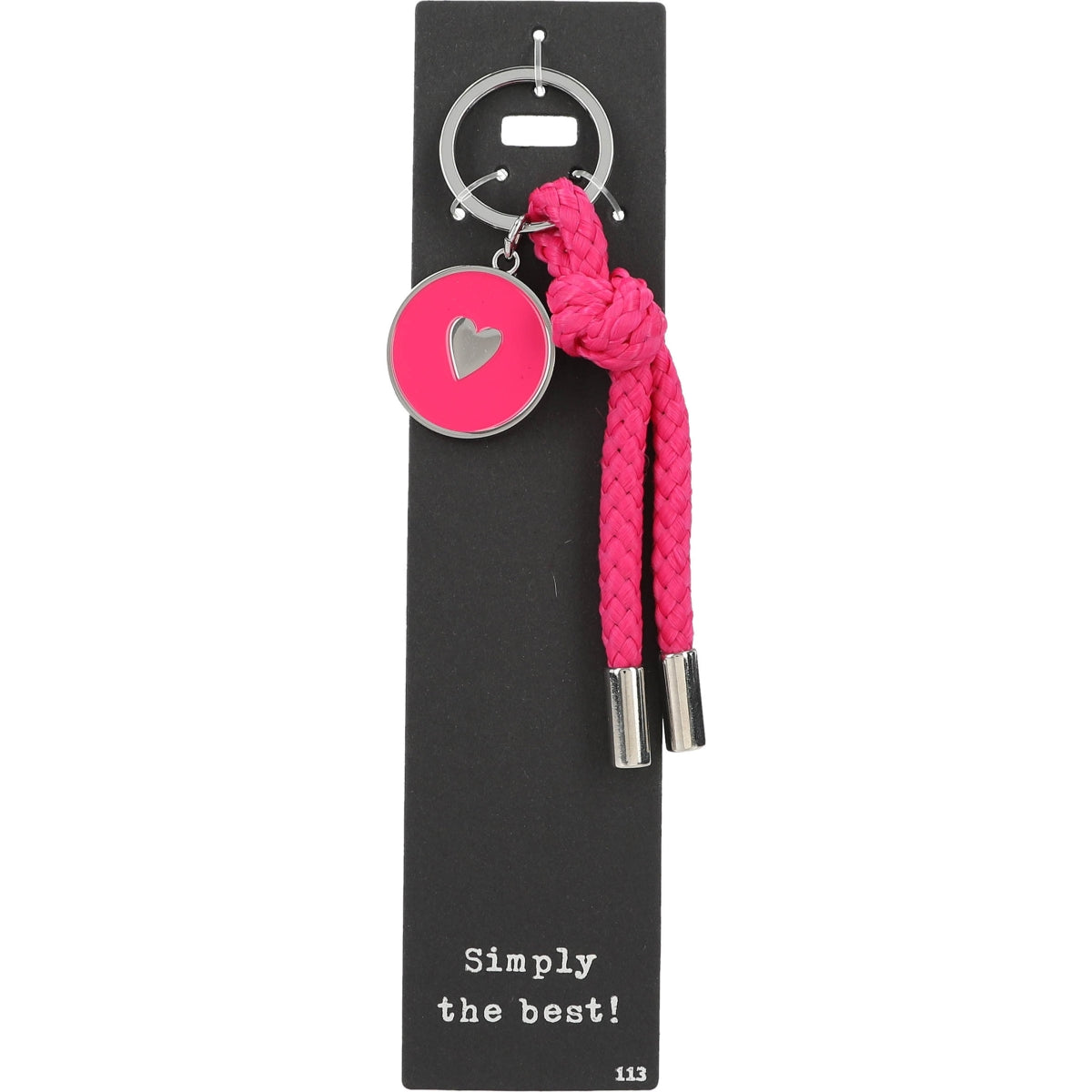 Trendy Zwart-Grijze Sleutelhanger van TOPModel