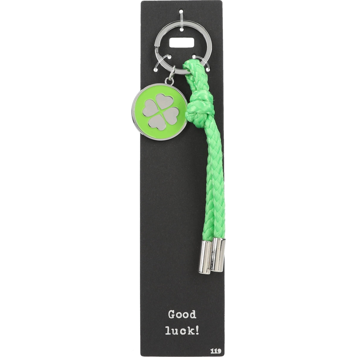 Turquoise Sleutelhanger Lucky Charm
