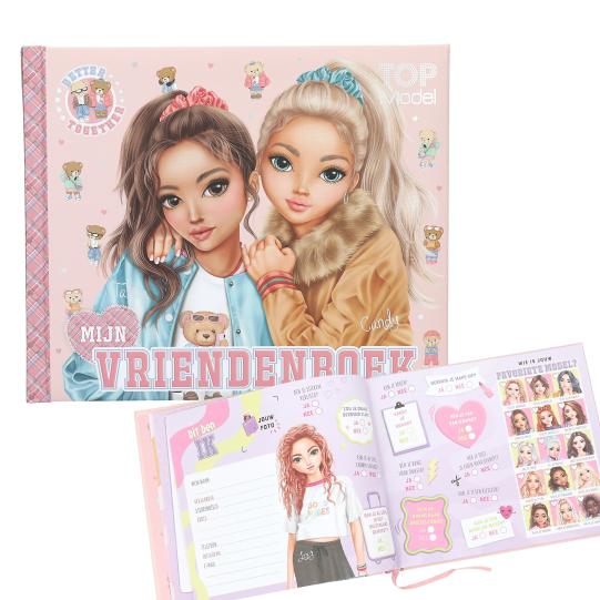 TOPModel vriendenboek TEAM TEDDY Depesche