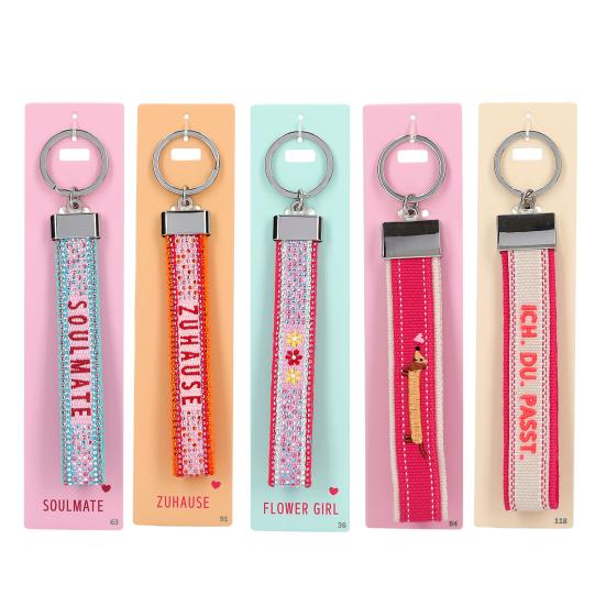 Sleutelhangers gelukglitter